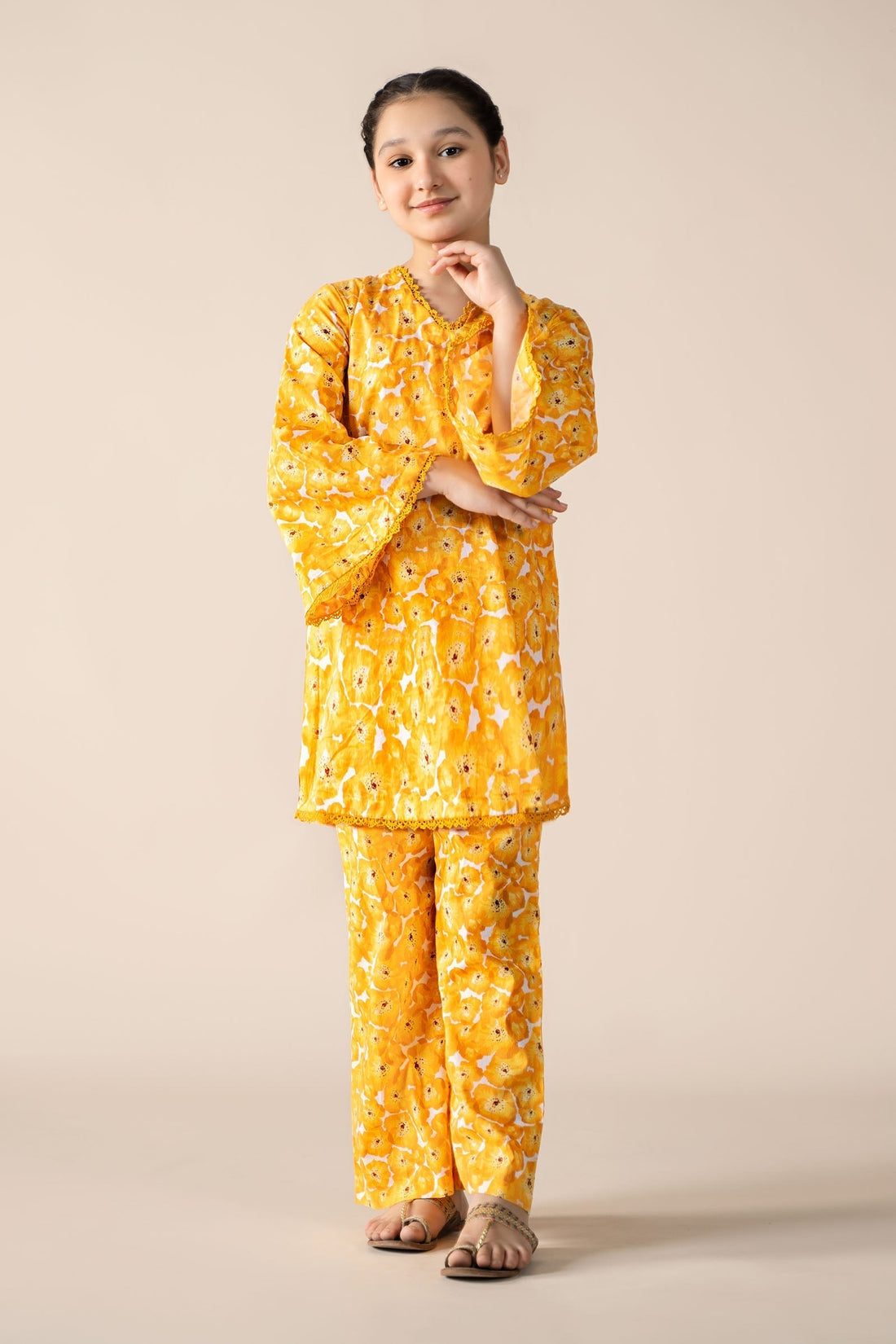 Maria B | 2 Piece Printed Lawn Suit | MKD-EF25-69 - House Of Zarish