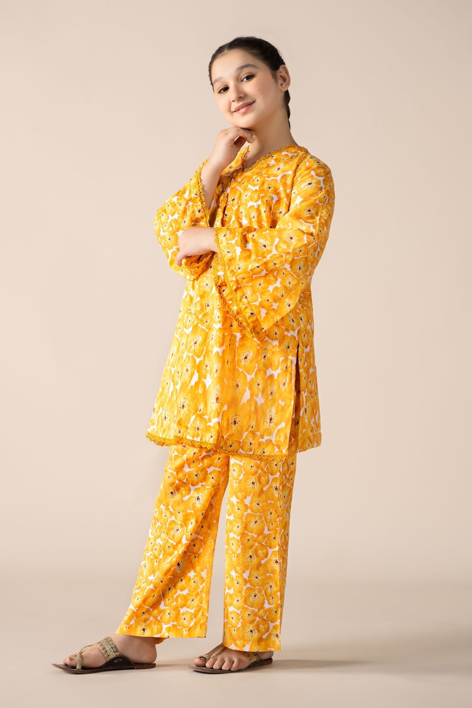 Maria B | 2 Piece Printed Lawn Suit | MKD-EF25-69 - House Of Zarish
