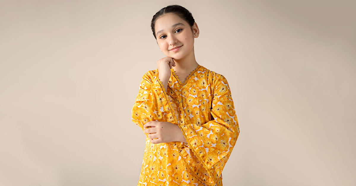 Maria B | 2 Piece Printed Lawn Suit | MKD-EF25-69 - House Of Zarish