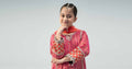 Maria B | 3 Piece Embroidered Suit | MKD-W24-11 - House Of Zarish