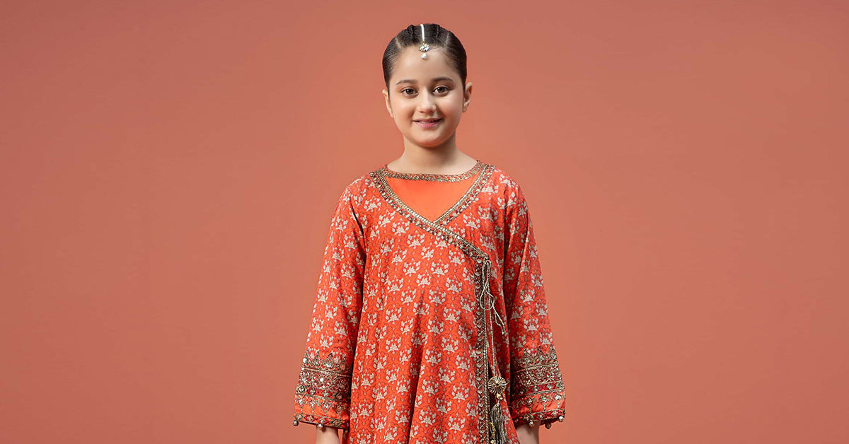 Maria B | 3 Piece Printed Linen Suit | MKD-W24-16 - House Of Zarish