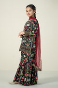 Maria B | 3 Piece Printed Linen Suit | MKD-W24-19 - House Of Zarish