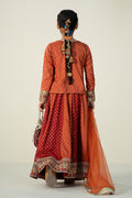 Maria B | 3 Piece Printed Linen Suit | MKD-W24-20 - House Of Zarish