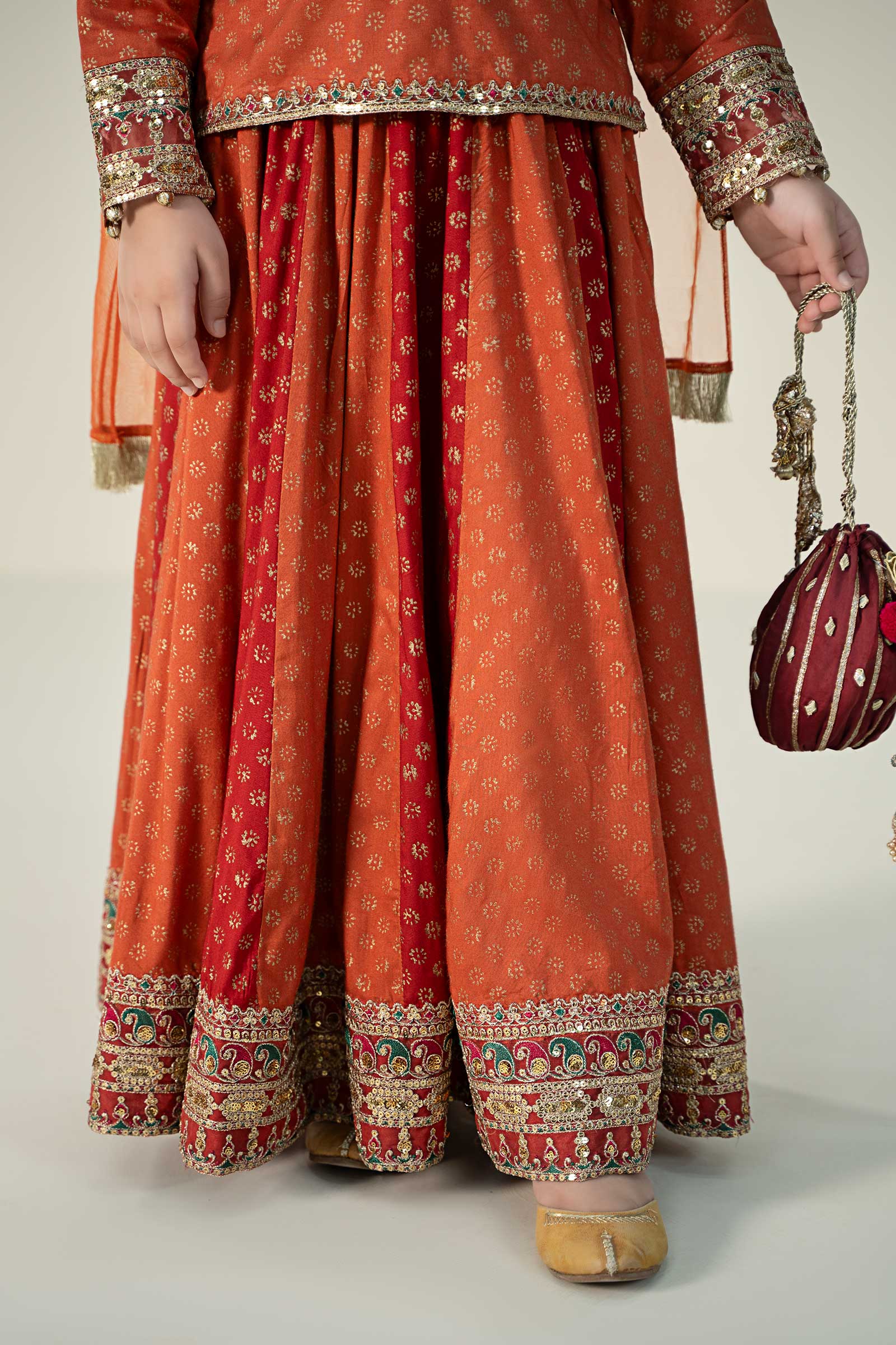 Maria B | 3 Piece Printed Linen Suit | MKD-W24-20 - House Of Zarish