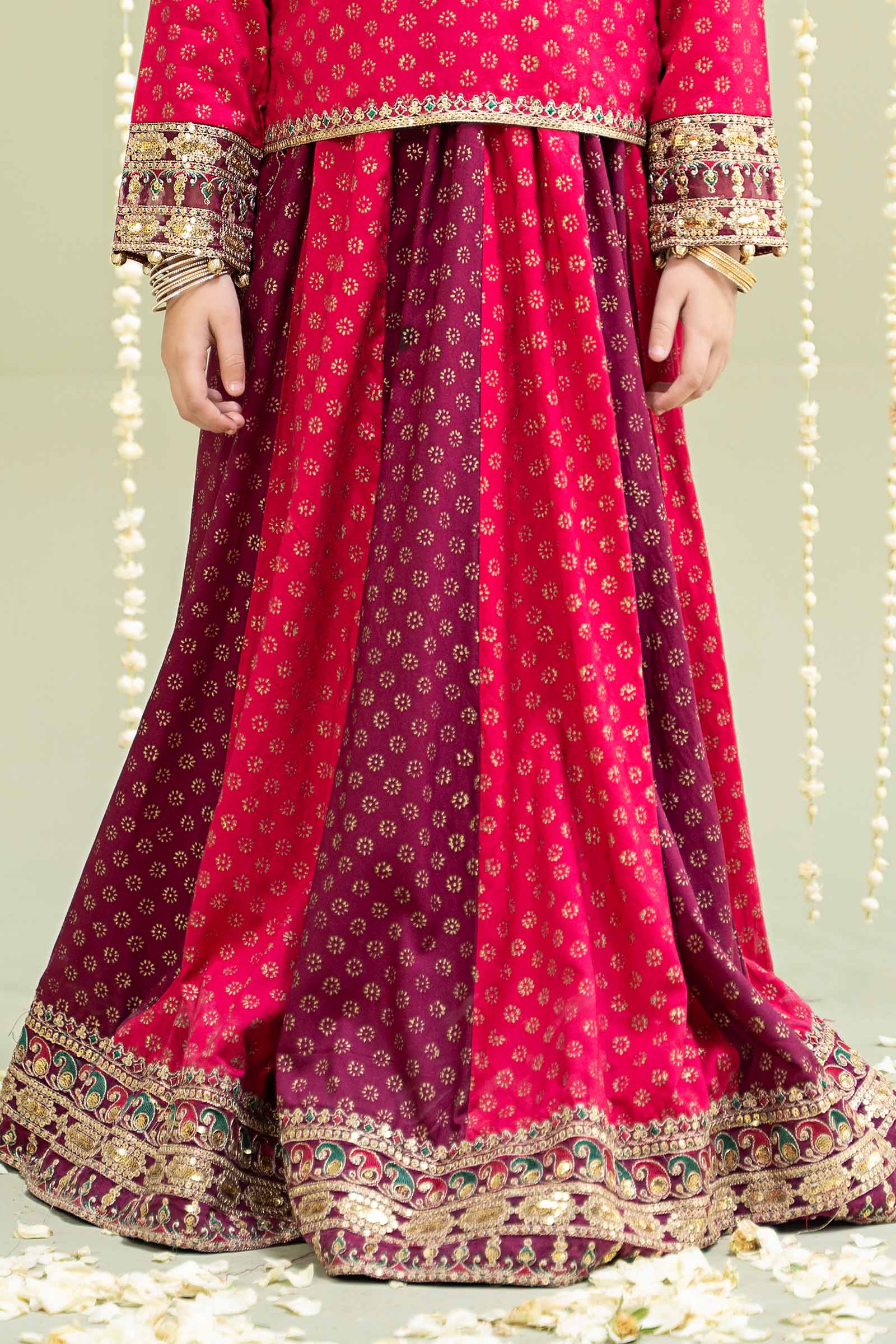 Maria B | 3 Piece Printed Linen Suit | MKD-W24-20 - Libasekhas