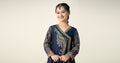 Maria B | 3 Piece Embroidered Paper Cotton Suit | MKD-W24-22 - House Of Zarish