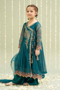 Maria B | 3 Piece Embroidered Paper Cotton Suit | MKD-W24-22 - Libasekhas