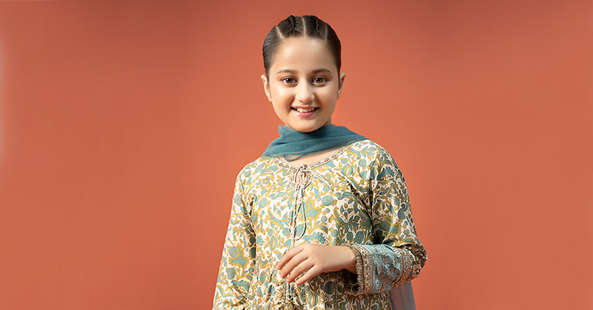 Maria B | 3 Piece Printed Linen Suit | MKD-W24-25 - House Of Zarish
