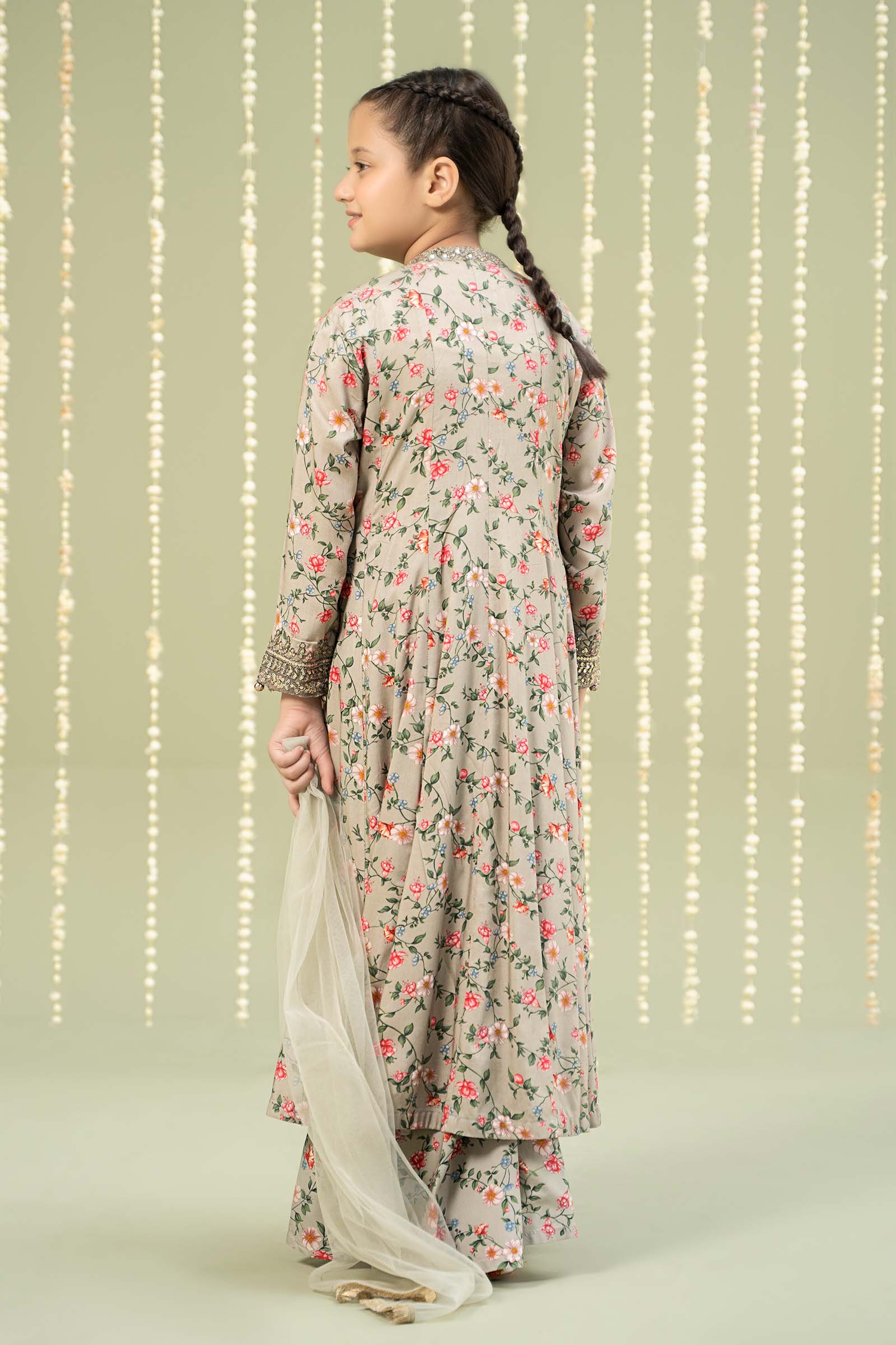 Maria B | 3 Piece Printed Linen Suit | MKD-W24-26 - Libasekhas