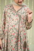 Maria B | 3 Piece Printed Linen Suit | MKD-W24-26 - Libasekhas