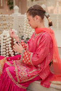 Maria B | 3 Piece Embroidered Suit | MKD-W24-11 - House Of Zarish