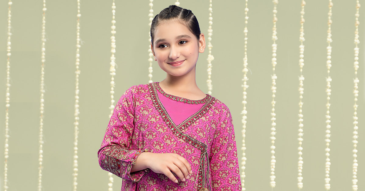 Maria B | 3 Piece Printed Linen Suit | MKD-W24-16 - Libasekhas