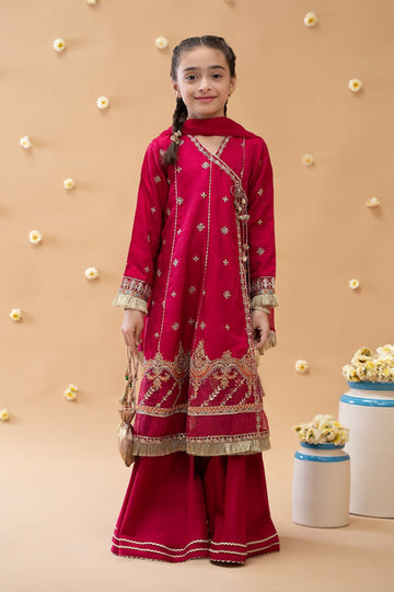 Maria B | 3 Piece Embroidered Suit | MKS-EA23-01R1 - House Of Zarish