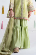 Maria B | 3 Piece Embroidered Paper Cotton Suit | MKS-EA24-04 - House Of Zarish