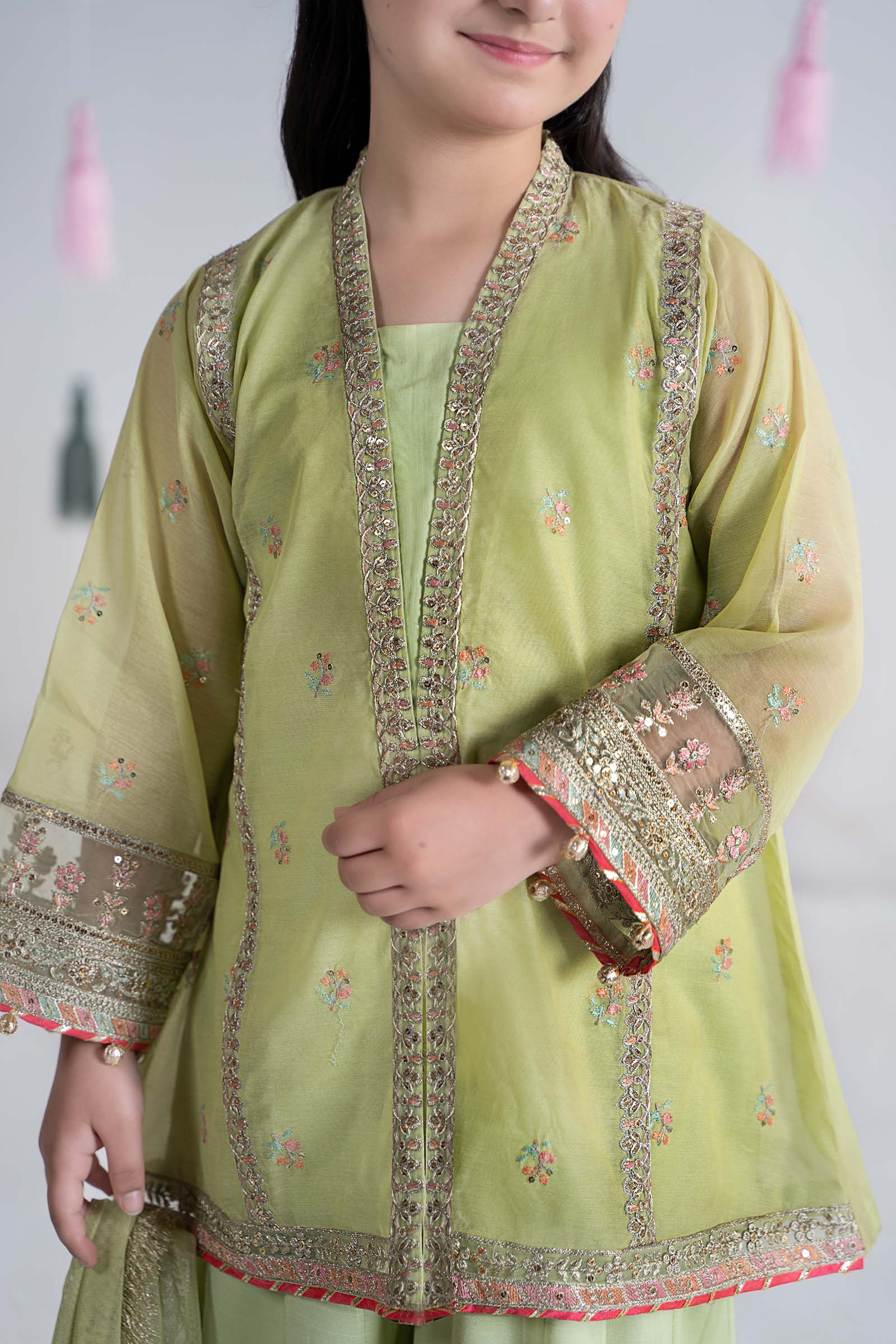 Maria B | 3 Piece Embroidered Paper Cotton Suit | MKS-EA24-04 - House Of Zarish