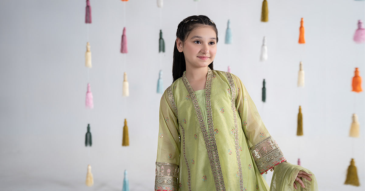 Maria B | 3 Piece Embroidered Paper Cotton Suit | MKS-EA24-04 - House Of Zarish