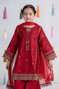 Maria B | 3 Piece Embroidered Yarn Dyed Suit | MKS-EA24-19 - House Of Zarish