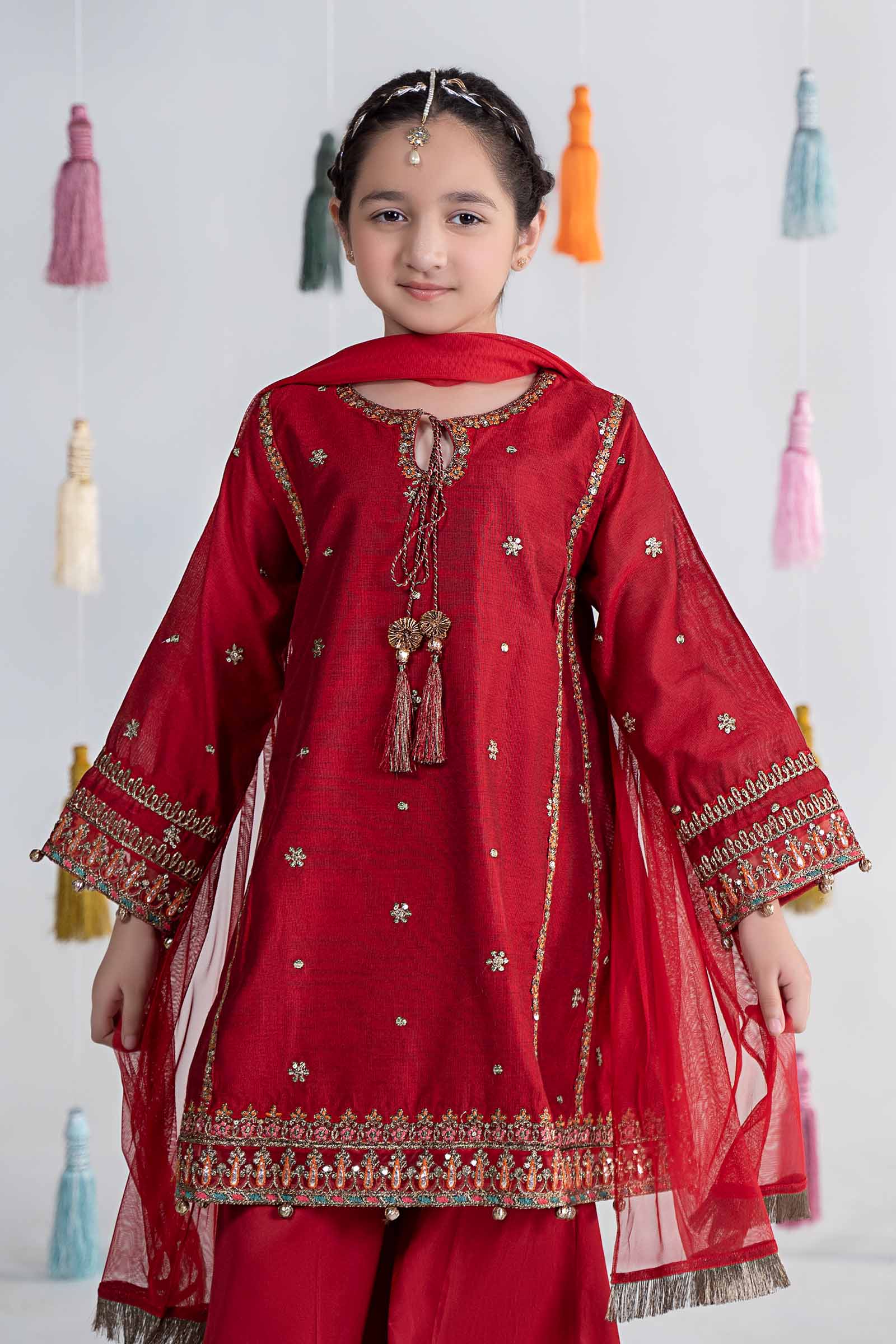 Maria B | 3 Piece Embroidered Yarn Dyed Suit | MKS-EA24-19 - House Of Zarish
