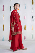 Maria B | 3 Piece Embroidered Yarn Dyed Suit | MKS-EA24-19 - House Of Zarish