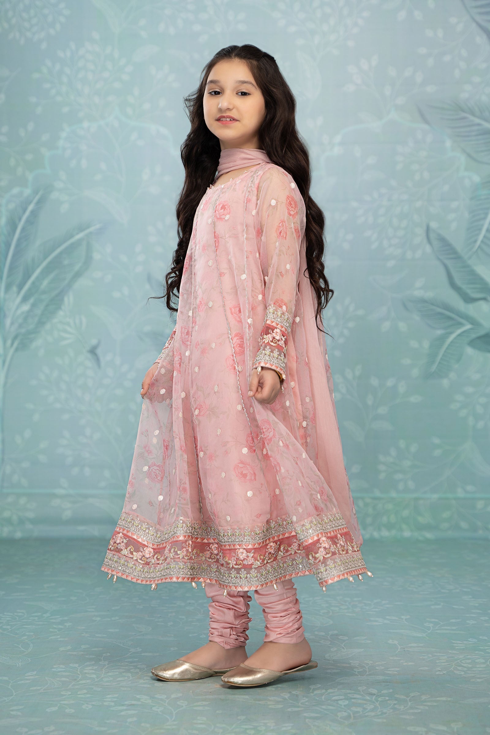 Maria B | 3 Piece Embroidered Lawn | MKS-EF23-03R1 - House Of Zarish