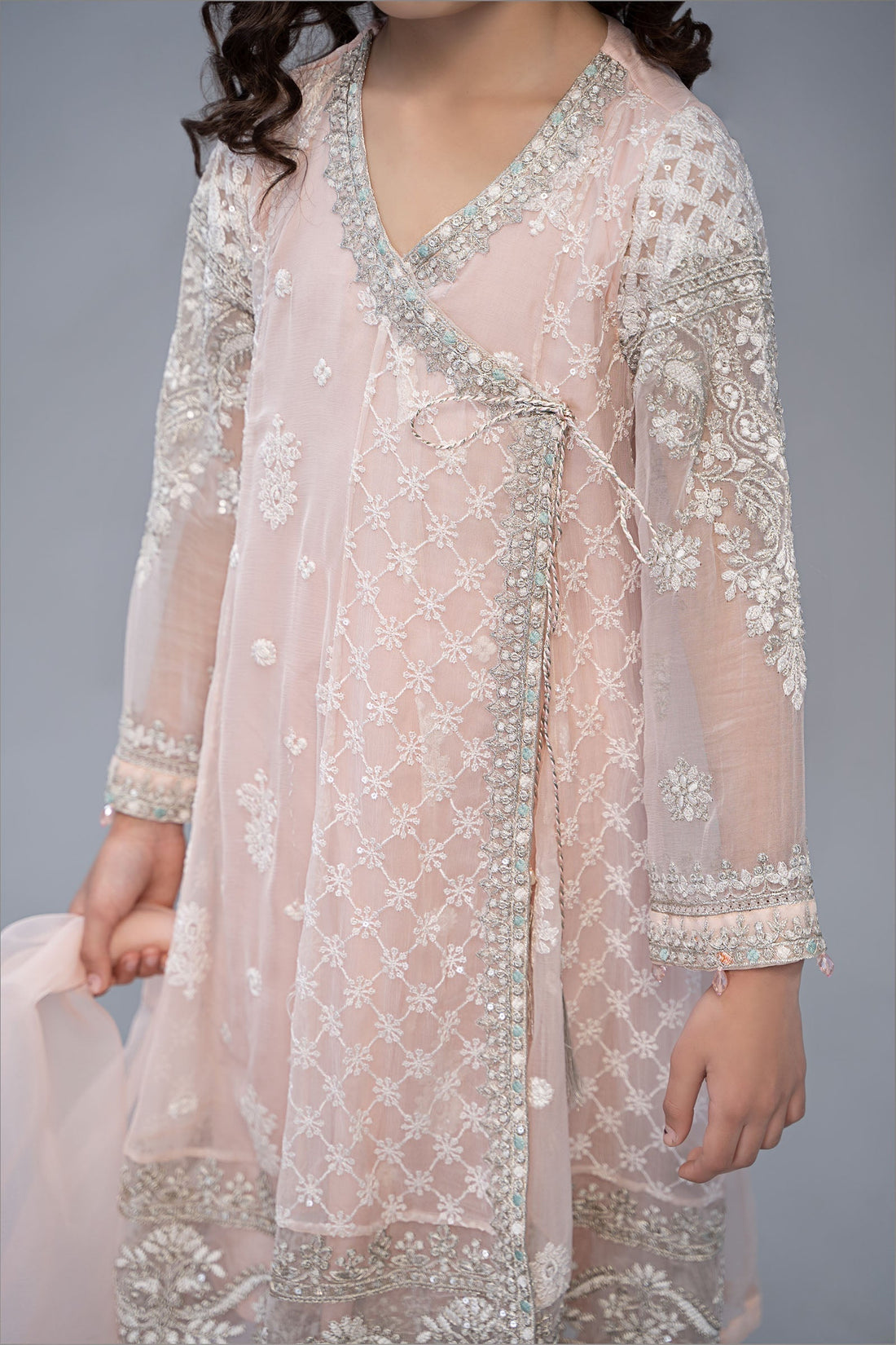 Maria B | 3 Piece Embroidered Suit | MKS-EF23-32R1 - House Of Zarish