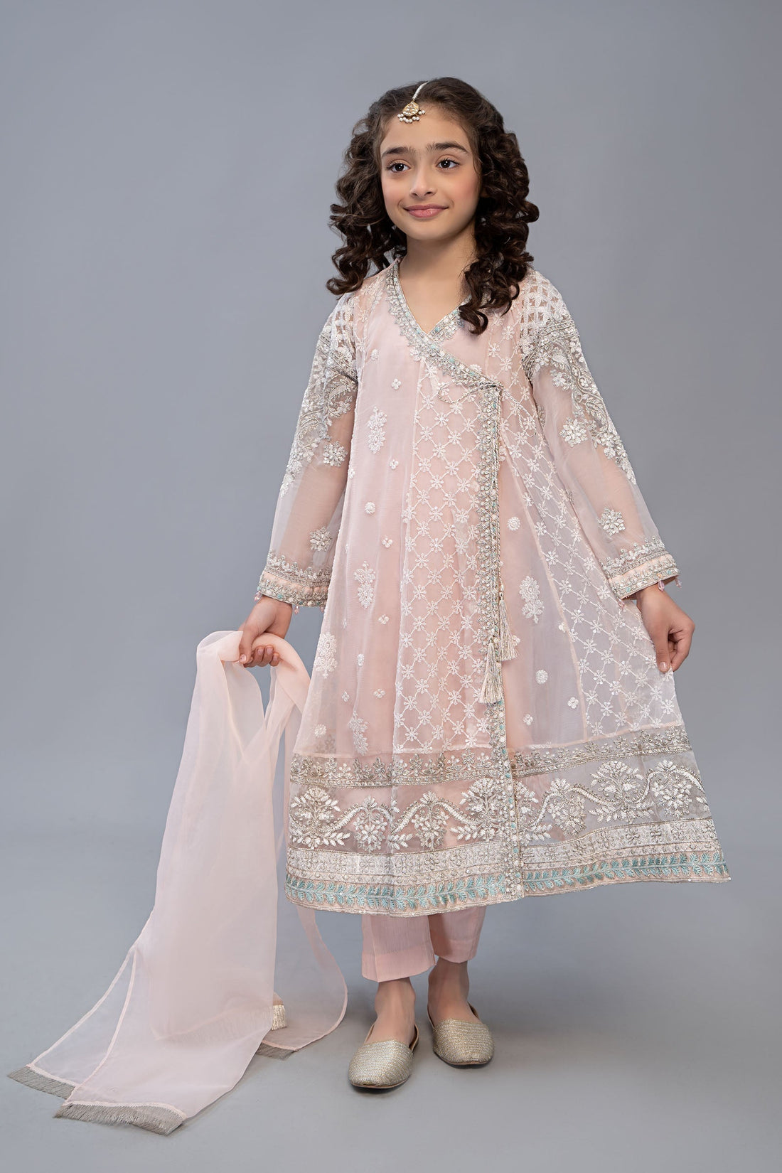 Maria B | 3 Piece Embroidered Suit | MKS-EF23-32R1 - House Of Zarish