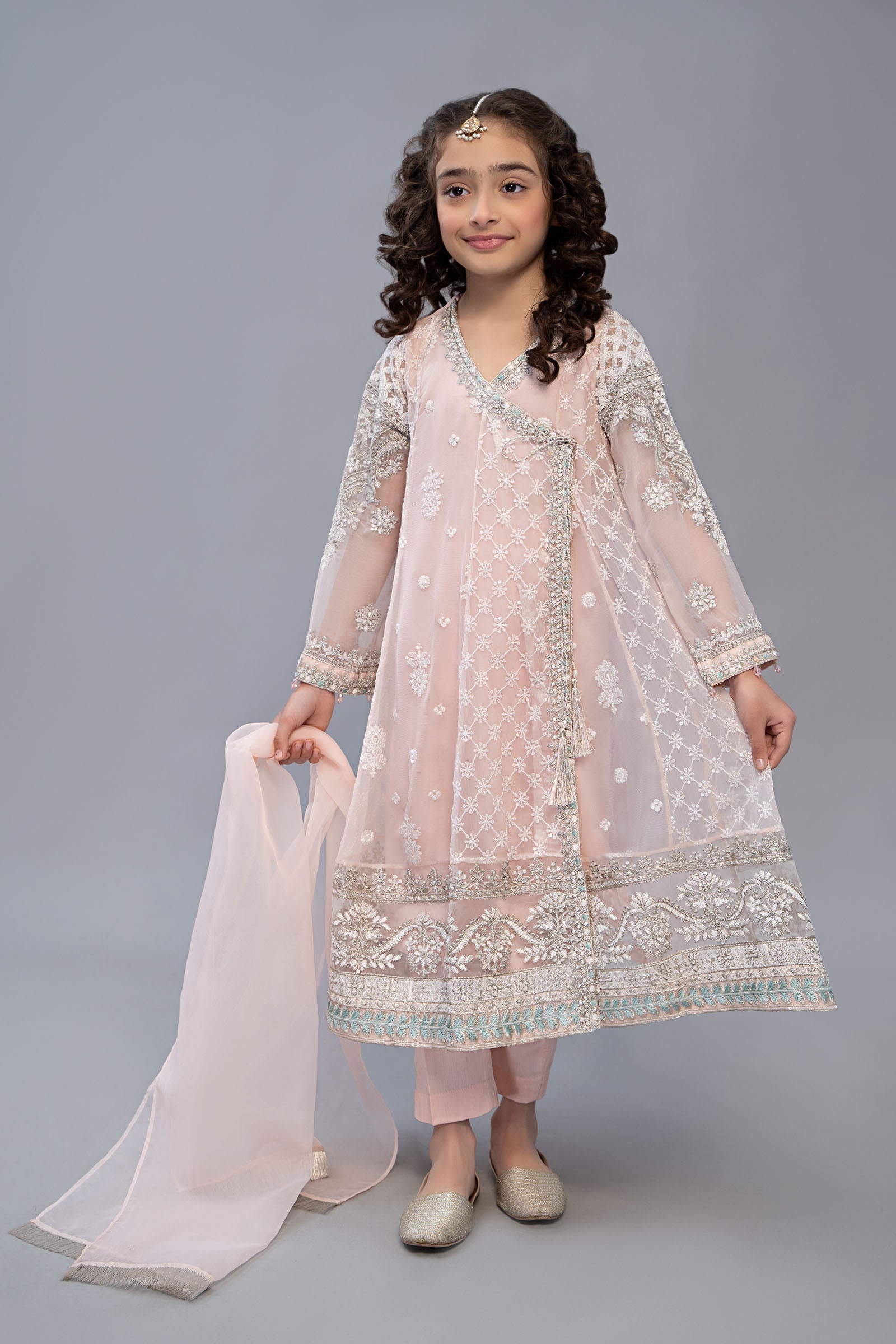 Maria B | 3 Piece Embroidered Suit | MKS-EF23-32R1 - House Of Zarish