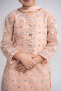 Maria B | 3 Piece Embroidered Organza Suit | MKS-EF24-11 - Libasekhas