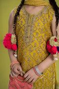 Maria B | 3 Piece Embroidered Organza Suit | MKS-EF24-14 - House Of Zarish