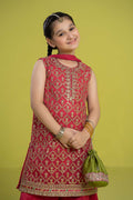 Maria B | 3 Piece Embroidered Organza Suit | MKS-EF24-14 - House Of Zarish