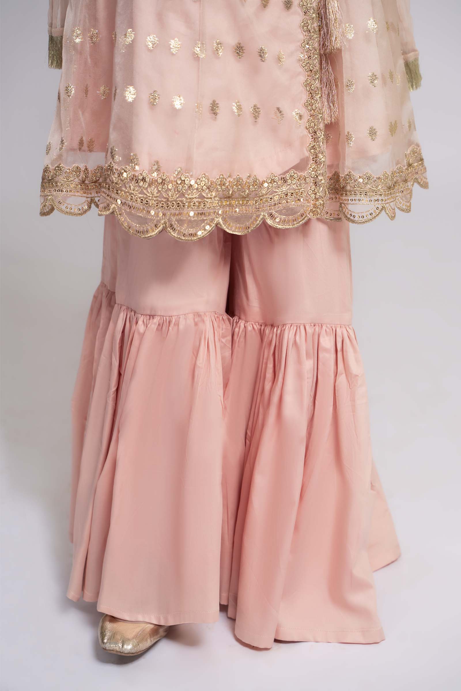 Maria B | 3 Piece Embroidered Organza Suit | MKS-EF24-18 - House Of Zarish
