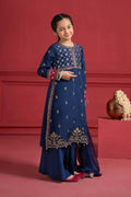 Maria B | Suit Blue MKS-W23-12 - House Of Zarish