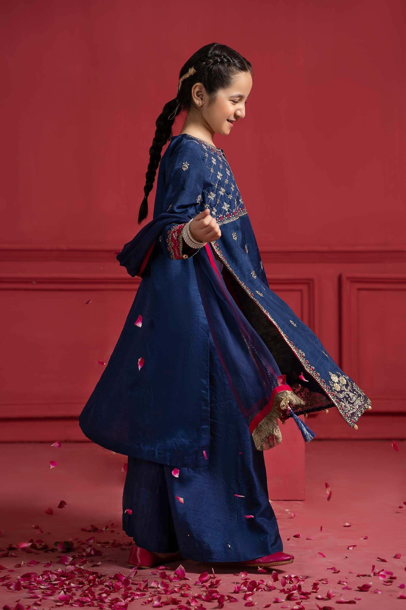 Maria B | Suit Blue MKS-W23-12 - House Of Zarish