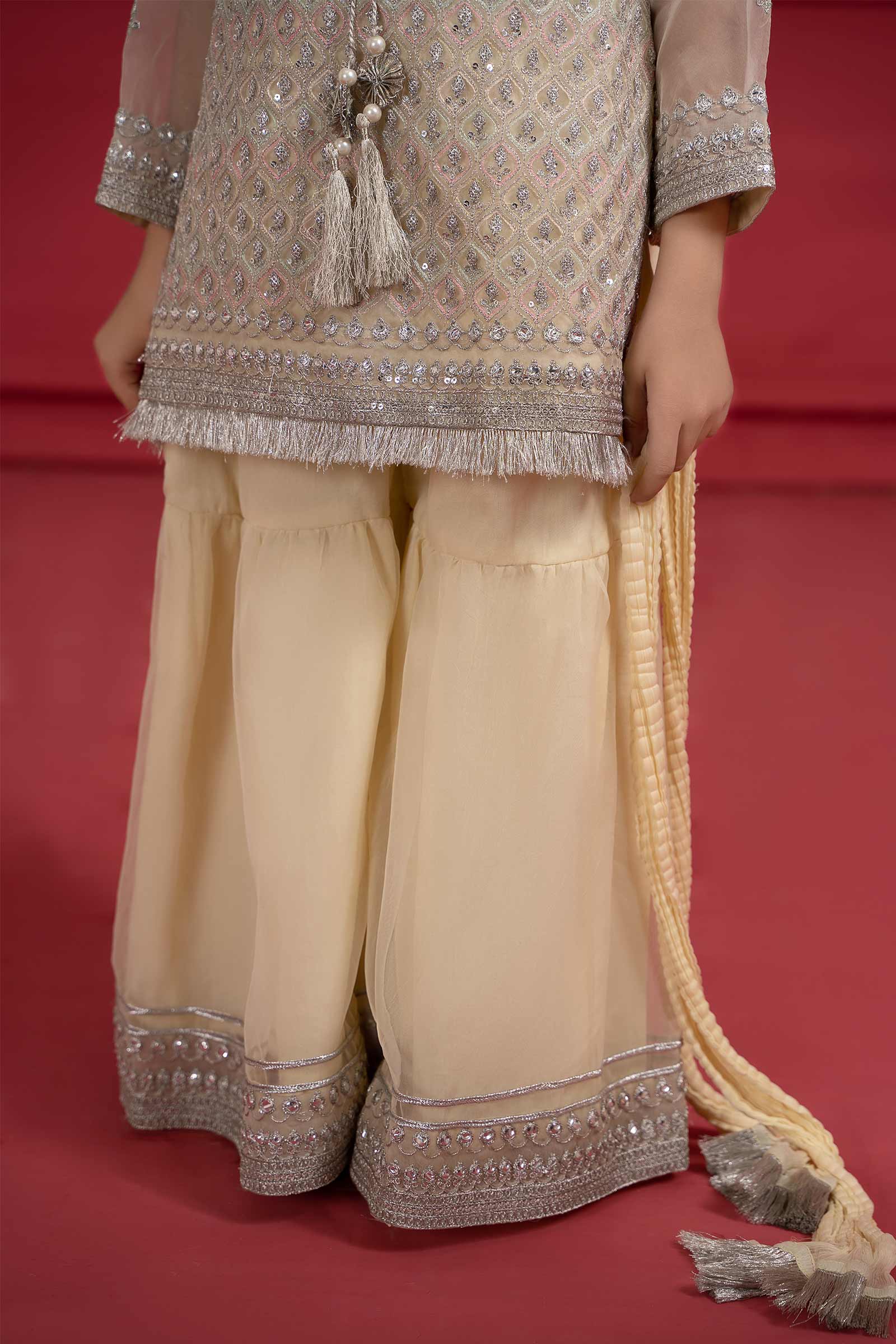 Maria B | Suit Lime Yellow MKS-W23-23 - Libasekhas