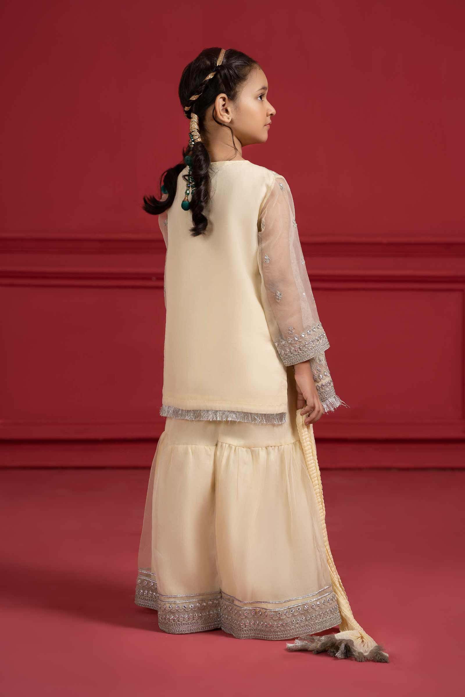 Maria B | Suit Lime Yellow MKS-W23-23 - Libasekhas