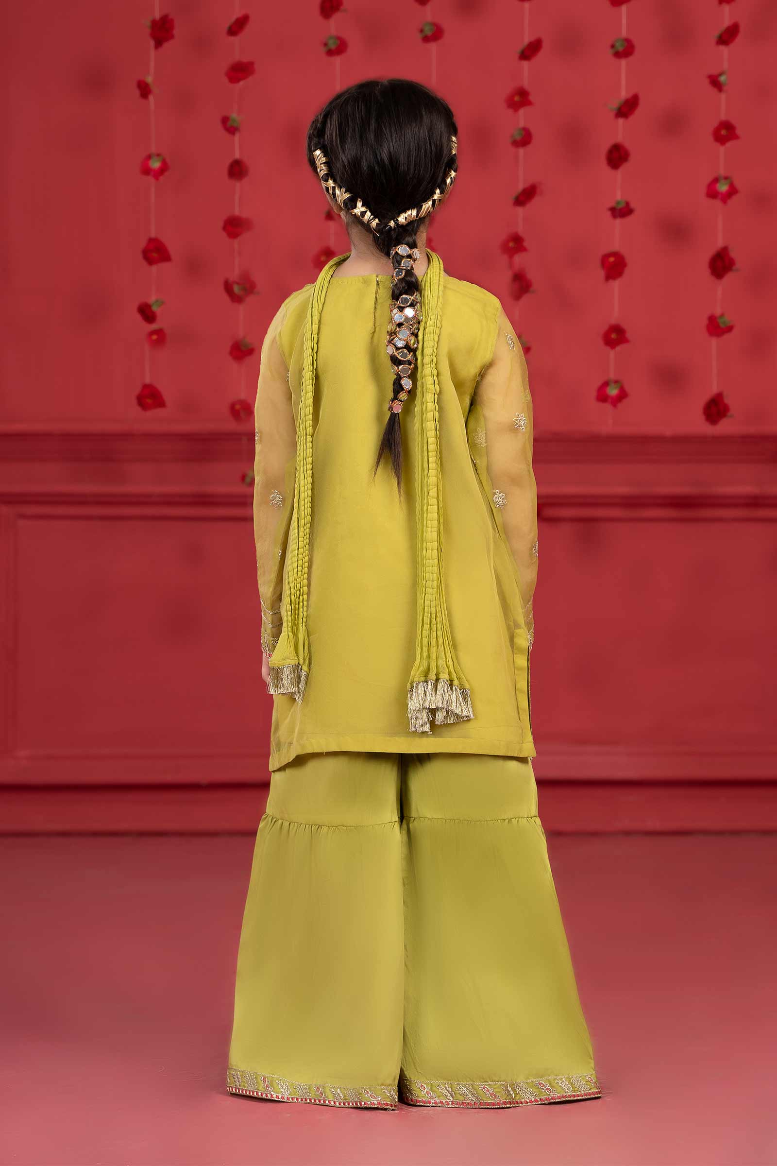 Maria B | Suit Green MKS-W23-27 - House Of Zarish