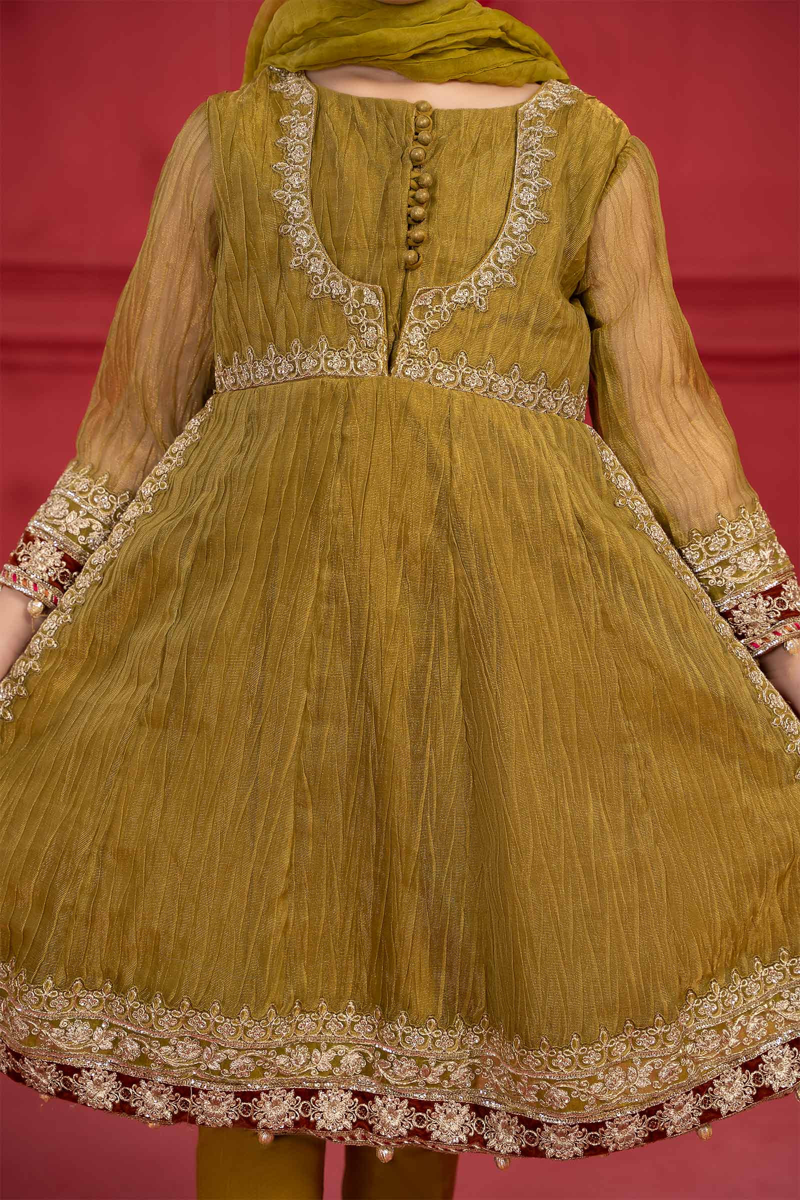 Maria B | Suit Green MKS-W23-33 - Libasekhas