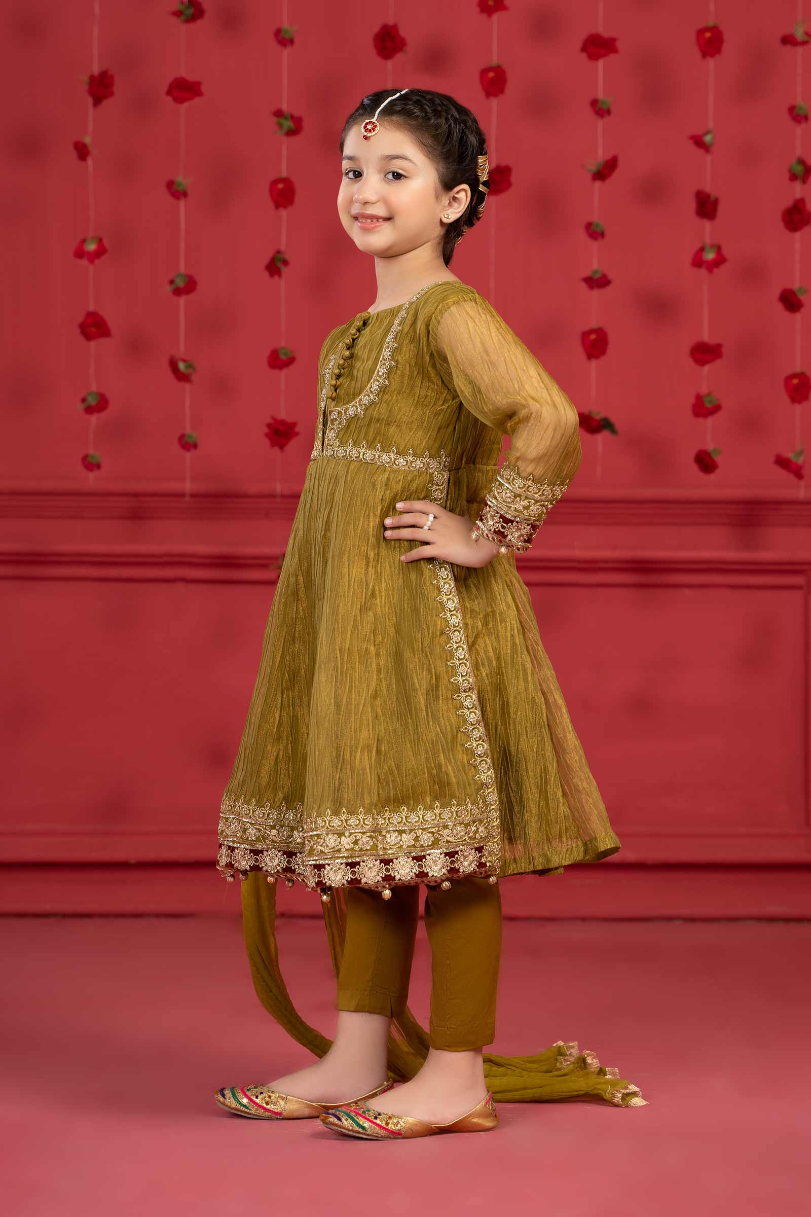 Maria B | Suit Green MKS-W23-33 - House Of Zarish