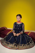Maria B | Suit Navy Blue MKS-W23-35 - House Of Zarish