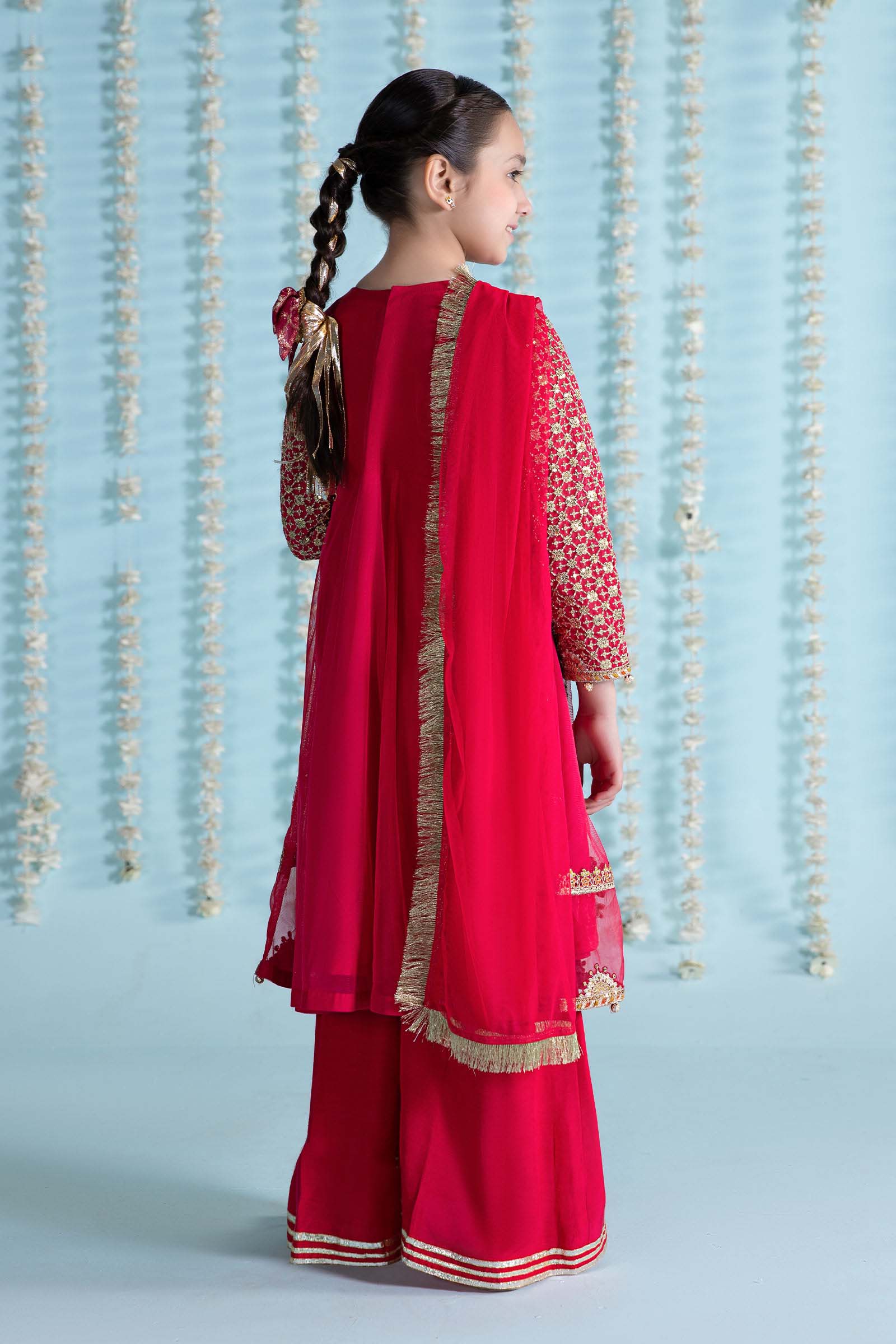 Maria B | 3 Piece Embroidered Net Suit | MKS-EA24-02 - Libasekhas