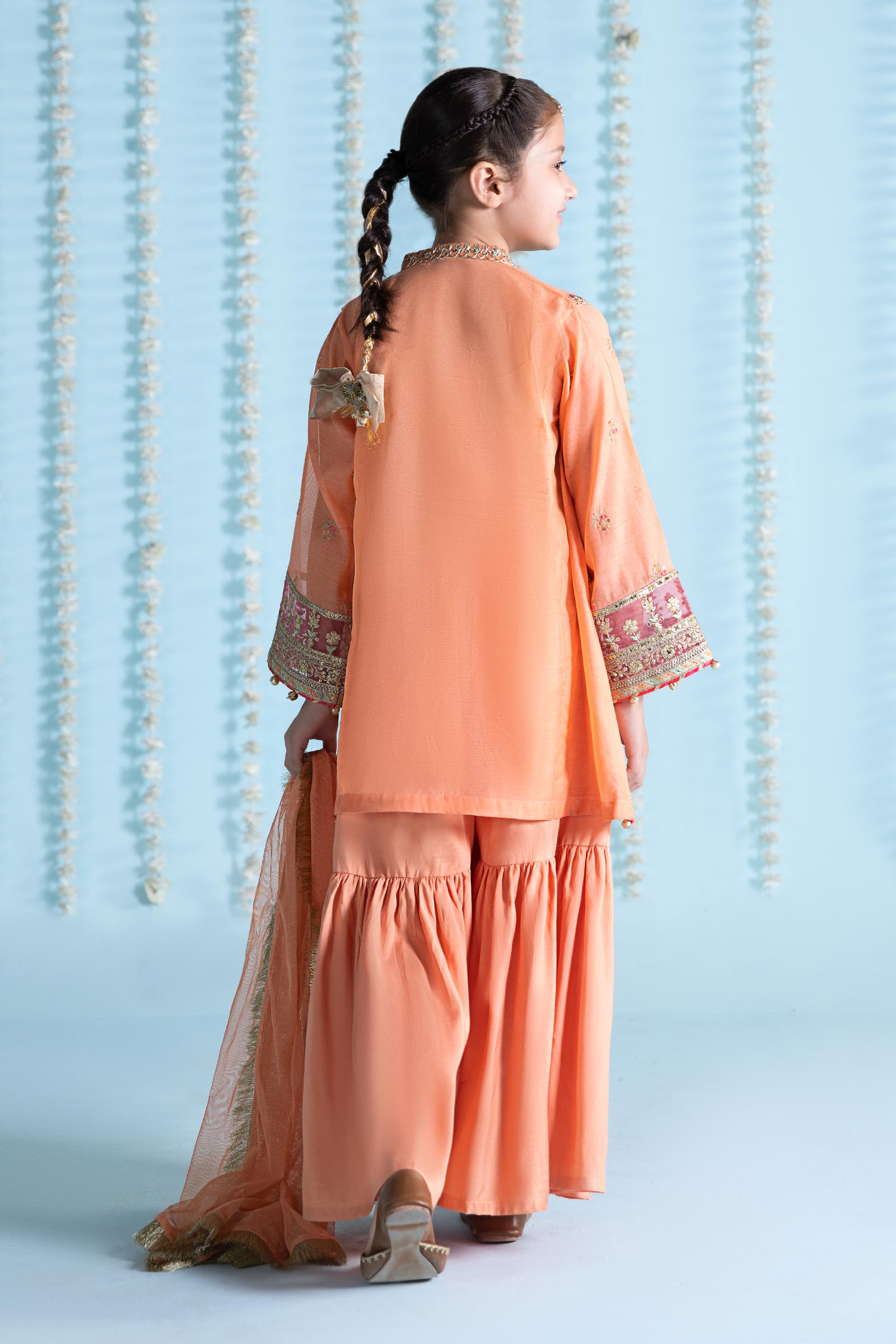 Maria B | 3 Piece Embroidered Paper Cotton Suit | MKS-EA24-04 - Libasekhas