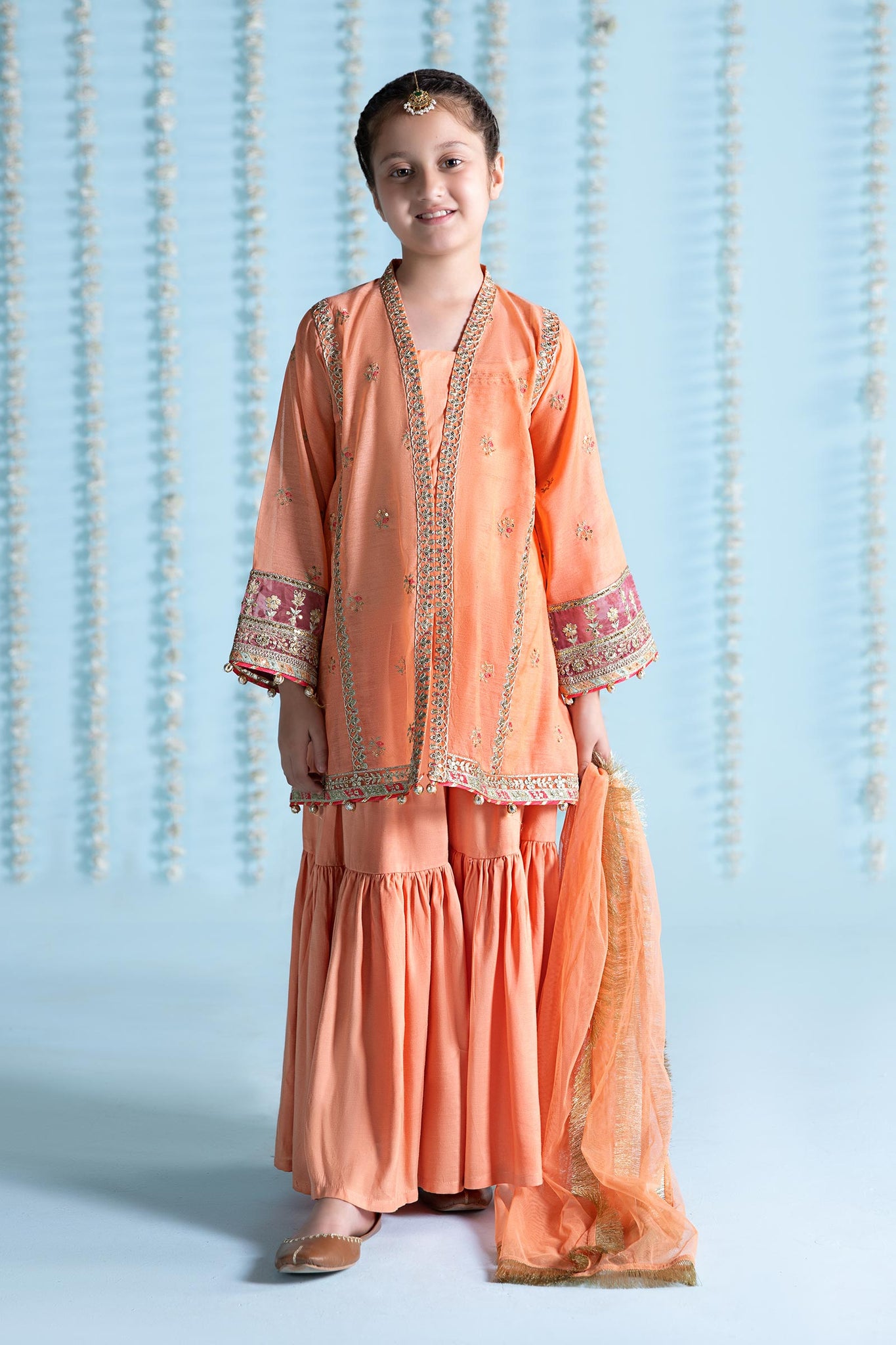 Maria B | 3 Piece Embroidered Paper Cotton Suit | MKS-EA24-04 - Libasekhas