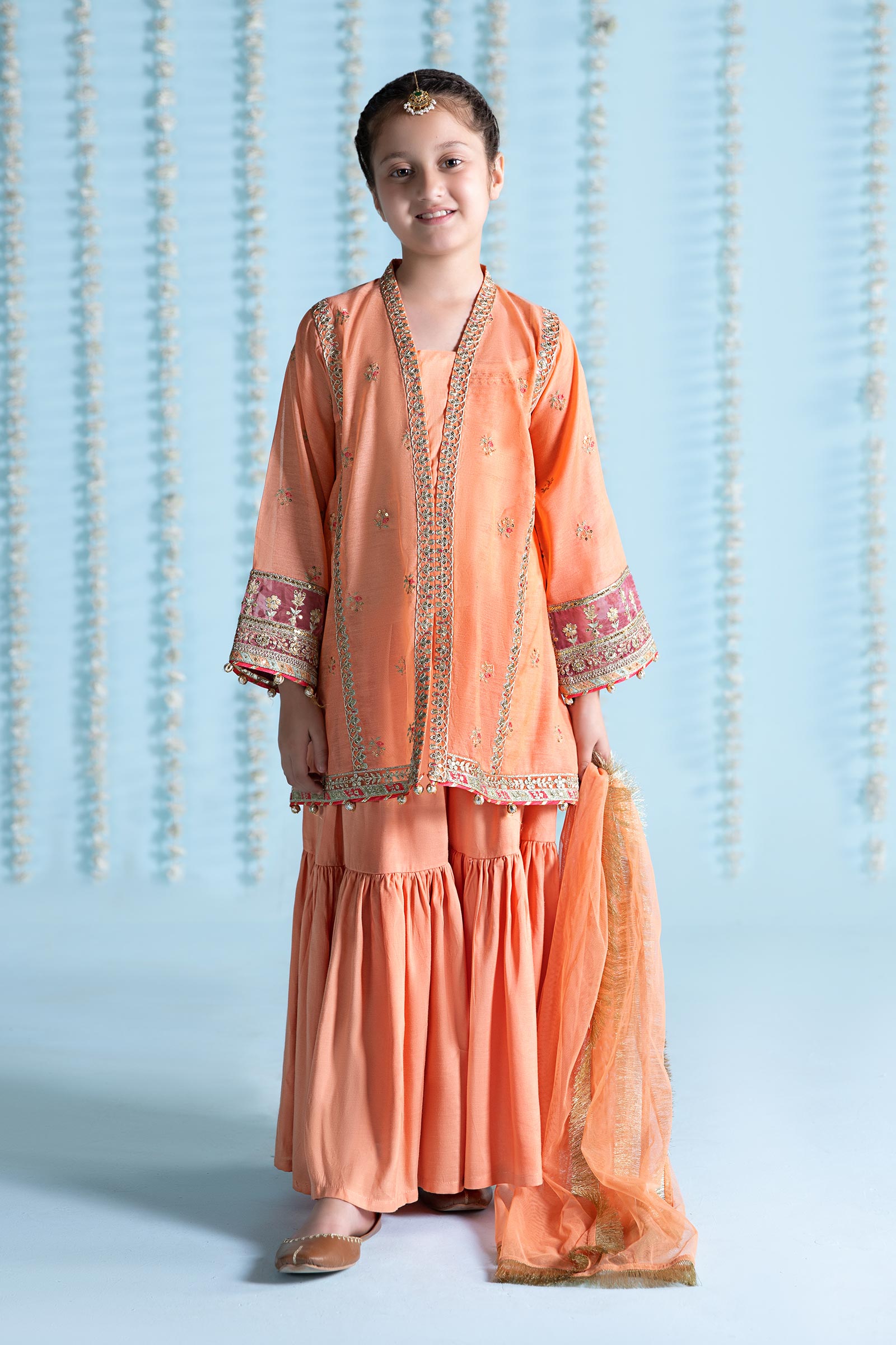 Maria B | 3 Piece Embroidered Paper Cotton Suit | MKS-EA24-04 - Libasekhas