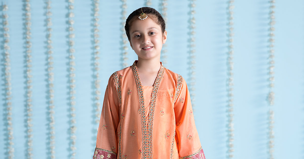 Maria B | 3 Piece Embroidered Paper Cotton Suit | MKS-EA24-04 - Libasekhas