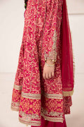 Maria B | 3 Piece Printed Raw Silk Suit | MKS-EA24-05 - House Of Zarish
