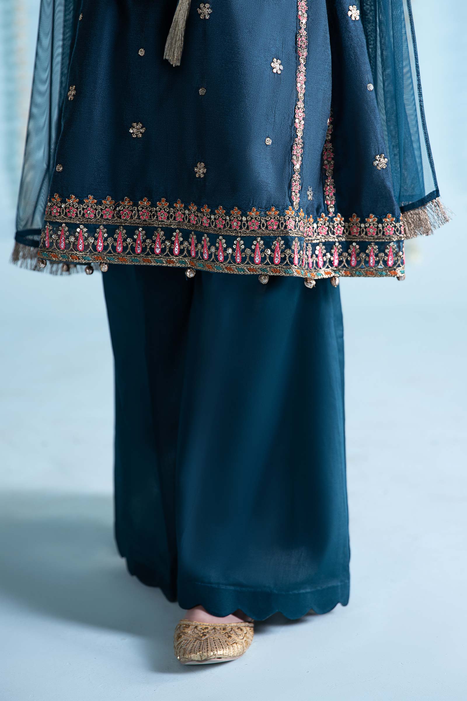 Maria B | 3 Piece Embroidered Yarn Dyed Suit | MKS-EA24-19 - Libasekhas