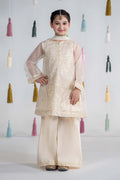 Maria B | 3 Piece Embroidered Organza Suit | MKS-EA24-25 - Libasekhas