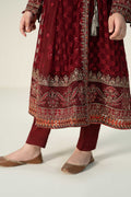 Maria B | 3 Piece Embroidered Suit | MKS-EF23-32R1 - Libasekhas