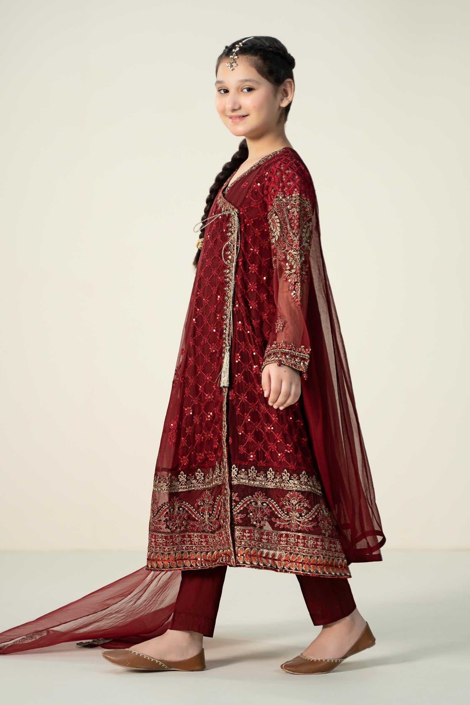 Maria B | 3 Piece Embroidered Suit | MKS-EF23-32R1 - Libasekhas