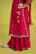 Maria B | 3 Piece Embroidered Organza Suit | MKS-EF24-23 - House Of Zarish